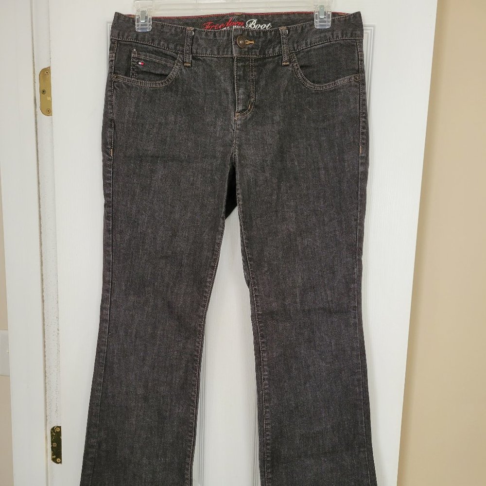 Tommy Hilfiger Freedom Boot Cut Dark Women's Jeans Size 12